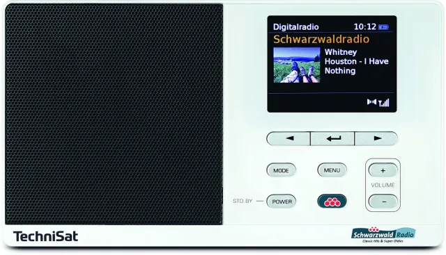 TechniSat DIGITRADIO 215 radio portatile nera DAB+ display