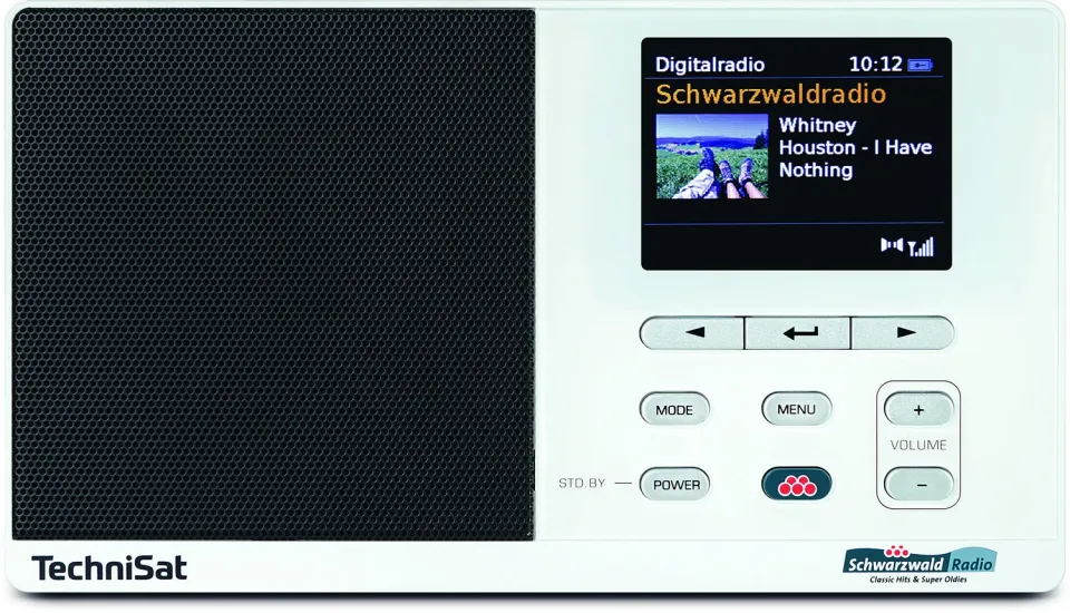 TechniSat DIGITRADIO 215 radio portatile nera DAB+ display
