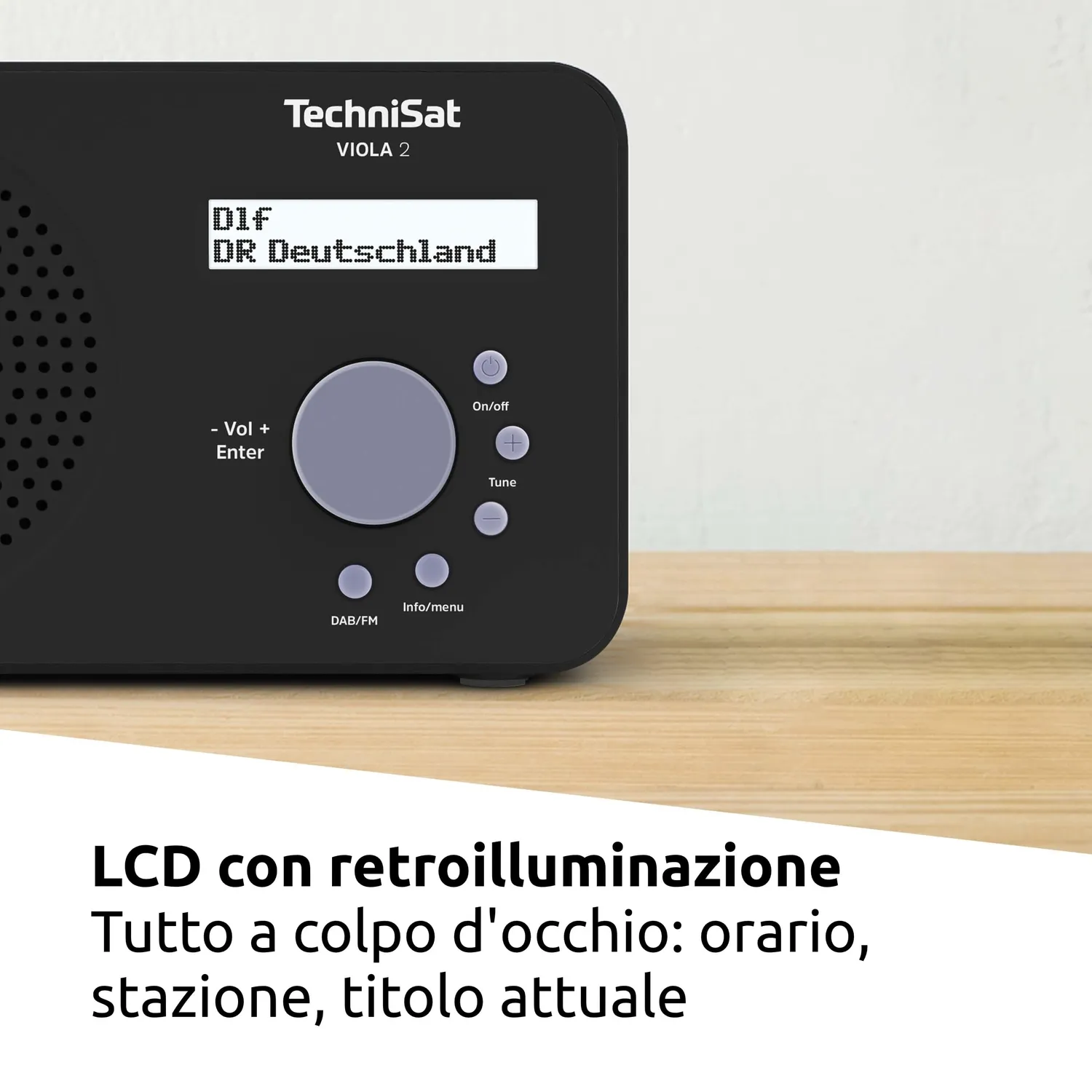 TechniSat VIOLA 2 radio portatile a batterie mono