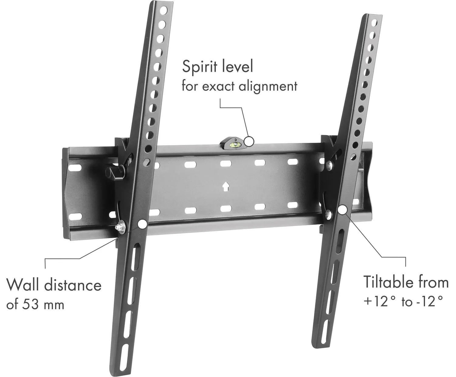 Schwaiger TILT 4 Supporto TV Parete 32-75" VESA 400x400