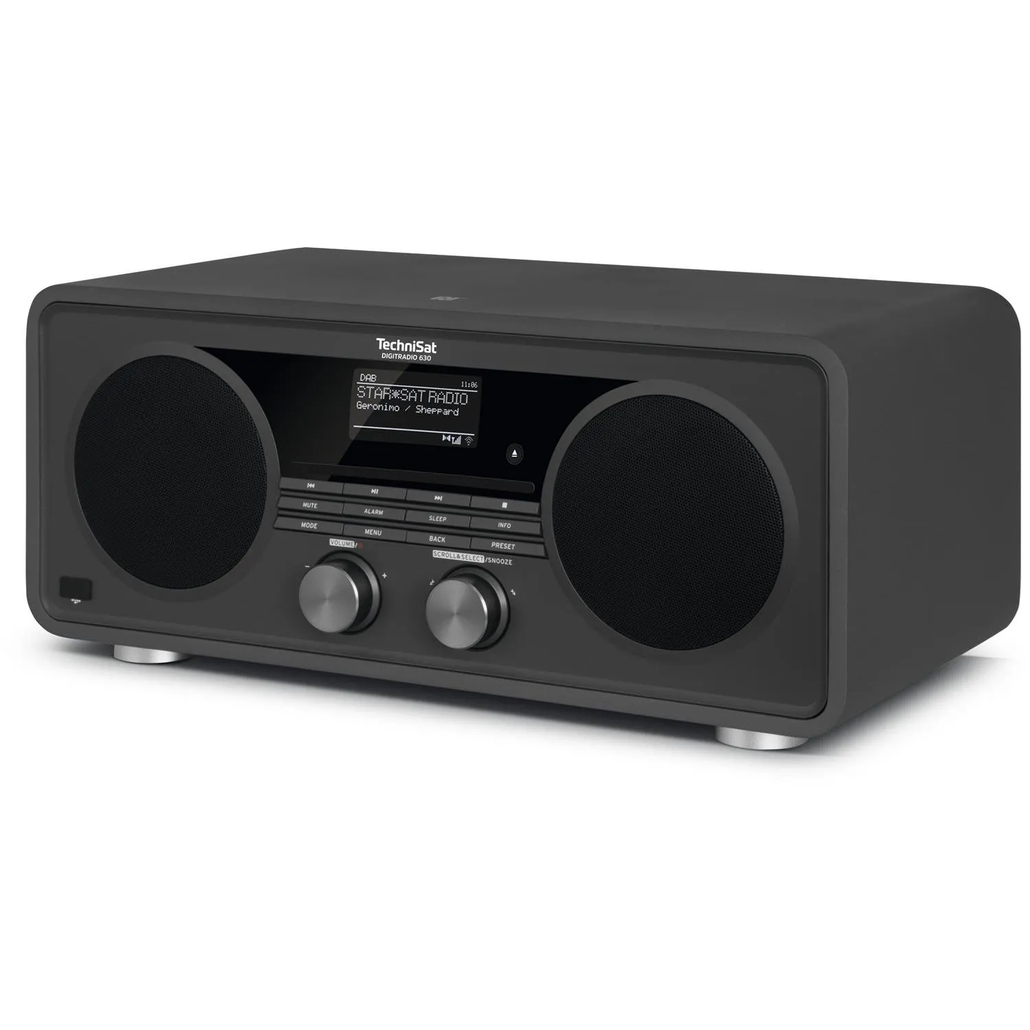 TechniSat DIGITRADIO 630 radiosveglia DAB+ antracite
