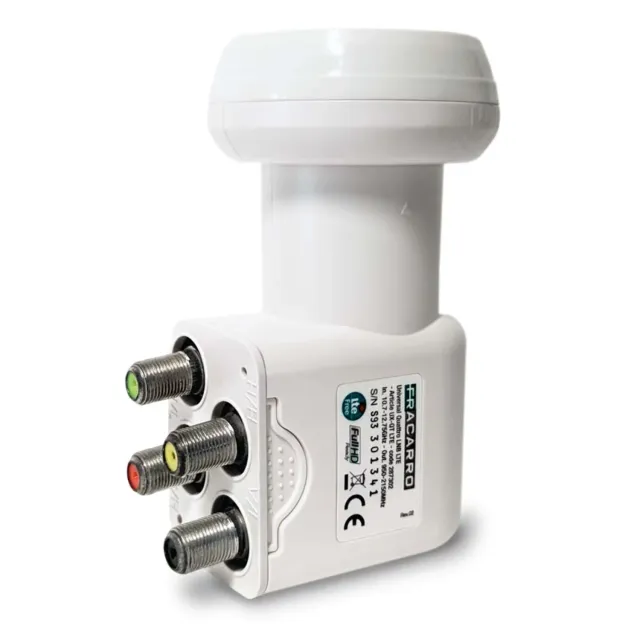 Fracarro UX-QT LTE LNB Quattro 4 uscite Sky