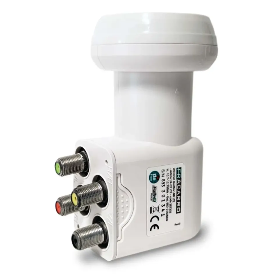 Fracarro UX-QT LTE LNB Quattro 4 uscite Sky