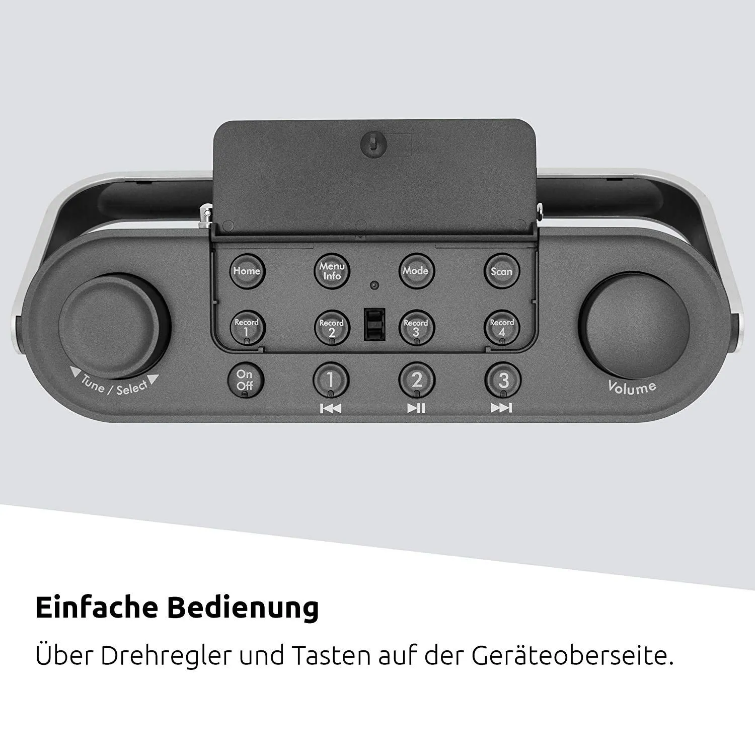TechniSat TechniRadio 8 Radio DAB+ FM portatile nero
