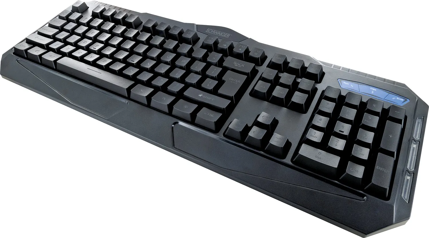 Schwaiger GT200 tastiera gaming retroilluminata