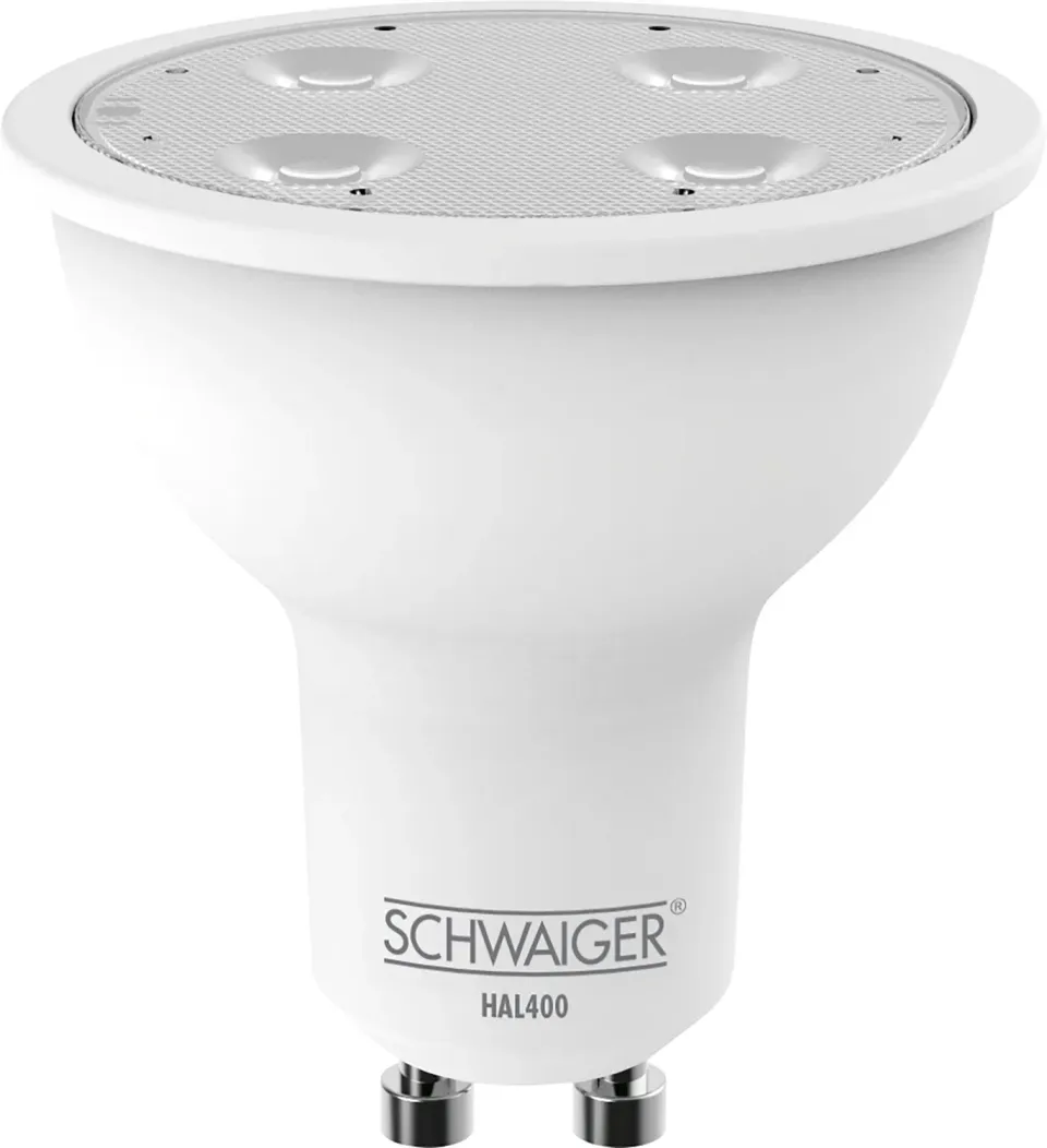 Schwaiger Lampadina Smart LED GU10 4,8W Bianco Caldo