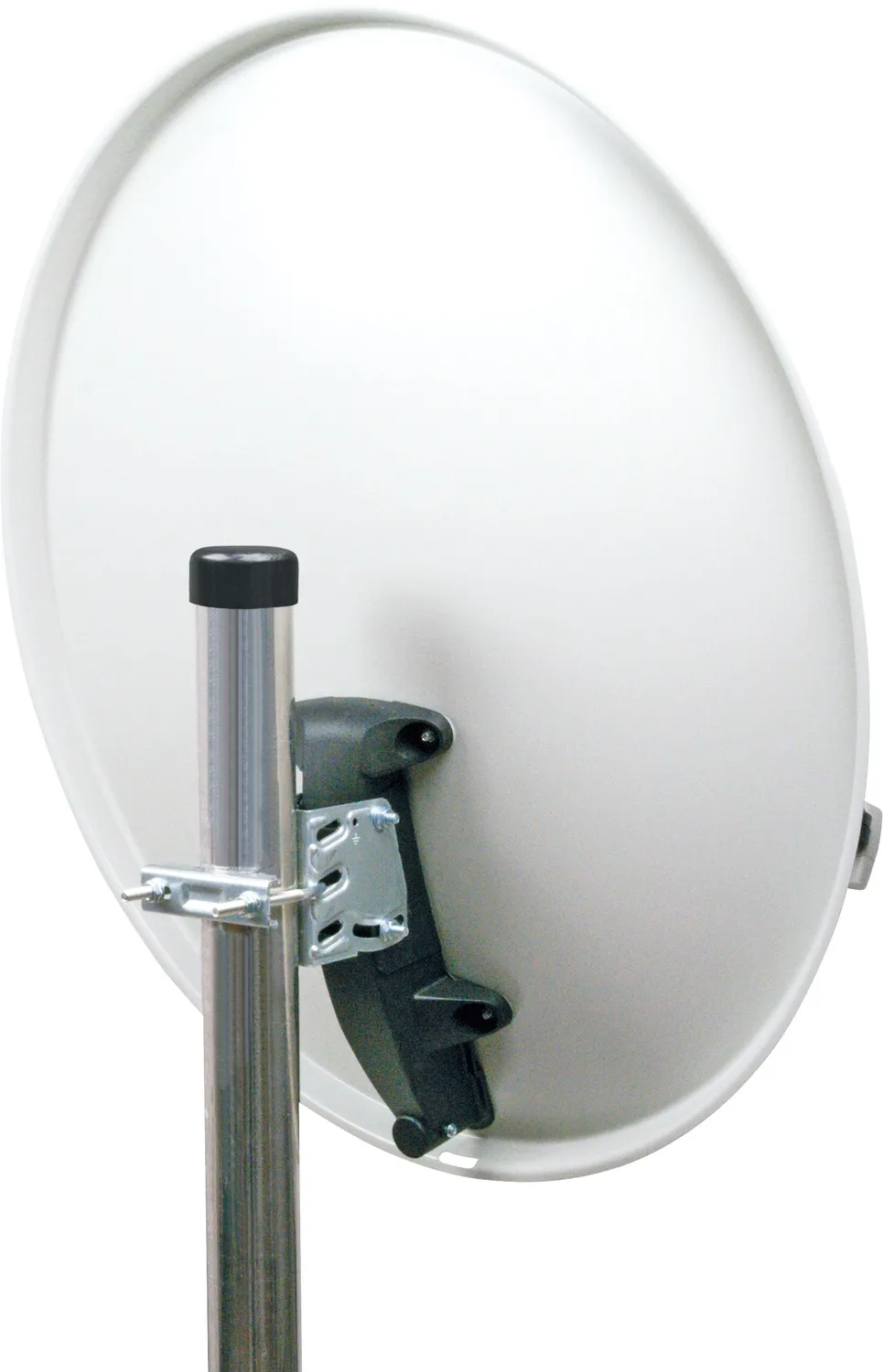 SCHWAIGER parabola acciaio 55 cm kit twin 2 utenti