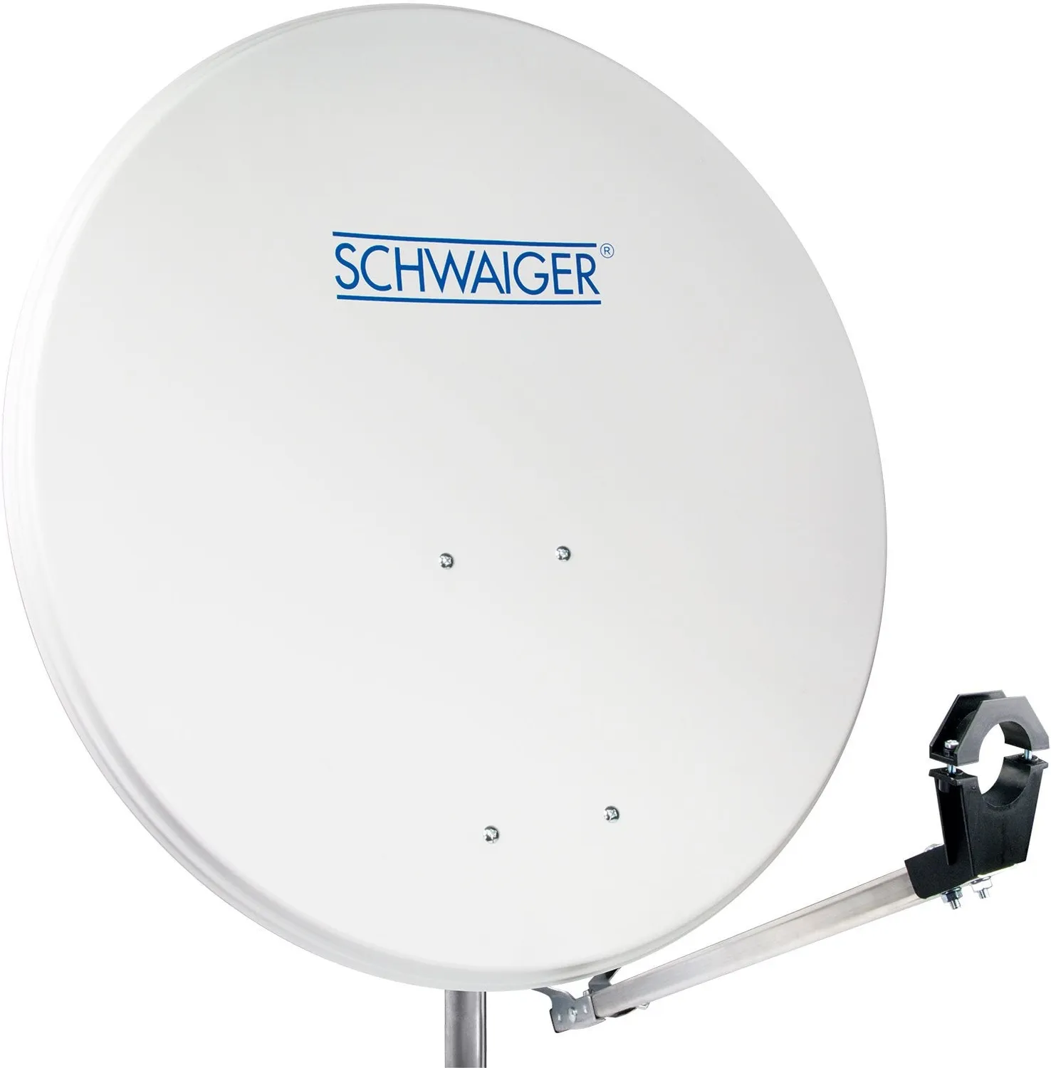 SCHWAIGER Antenna Offset Parabola Satellitare 73 cm Alluminio