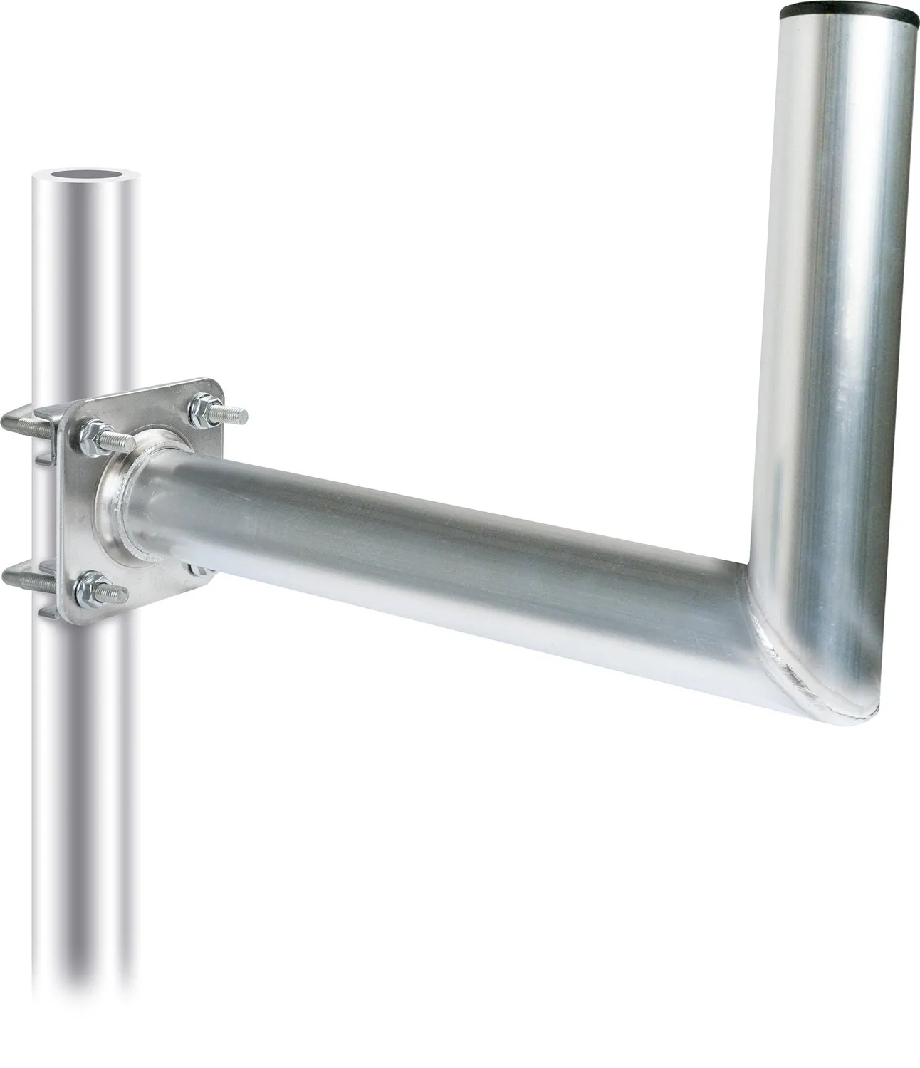Schwaiger Staffa Balcone Alluminio 30 cm Argento