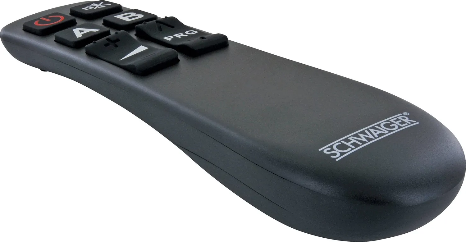 Schwaiger Comfort telecomando universale 2 in 1 nero