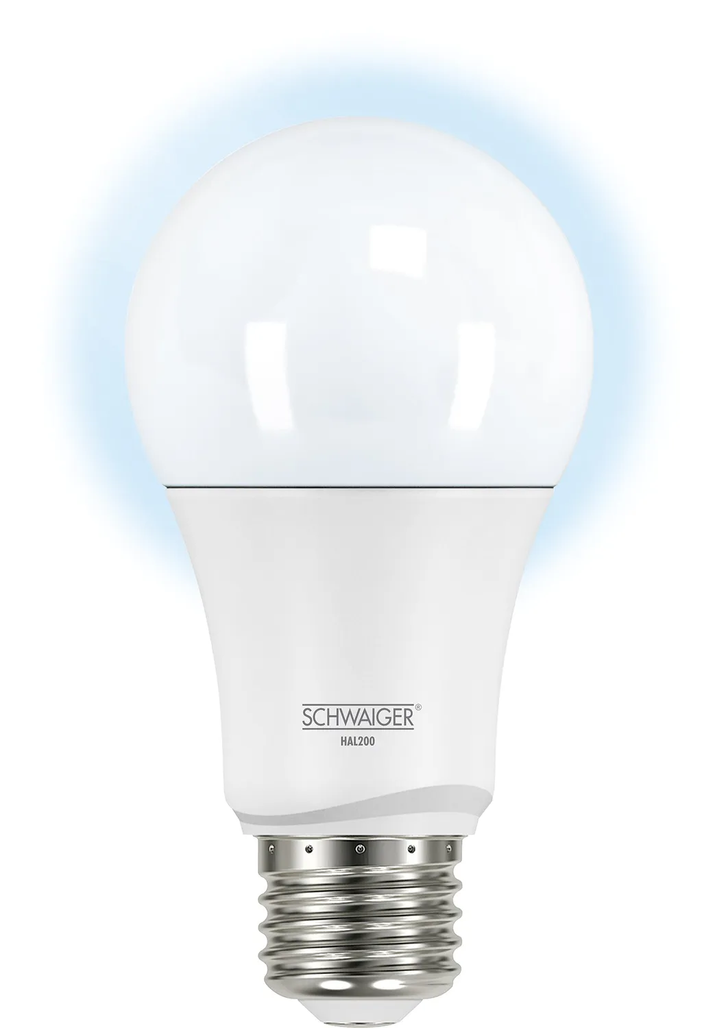 Schwaiger Lampadina Smart LED E27 9W bianco caldo-freddo