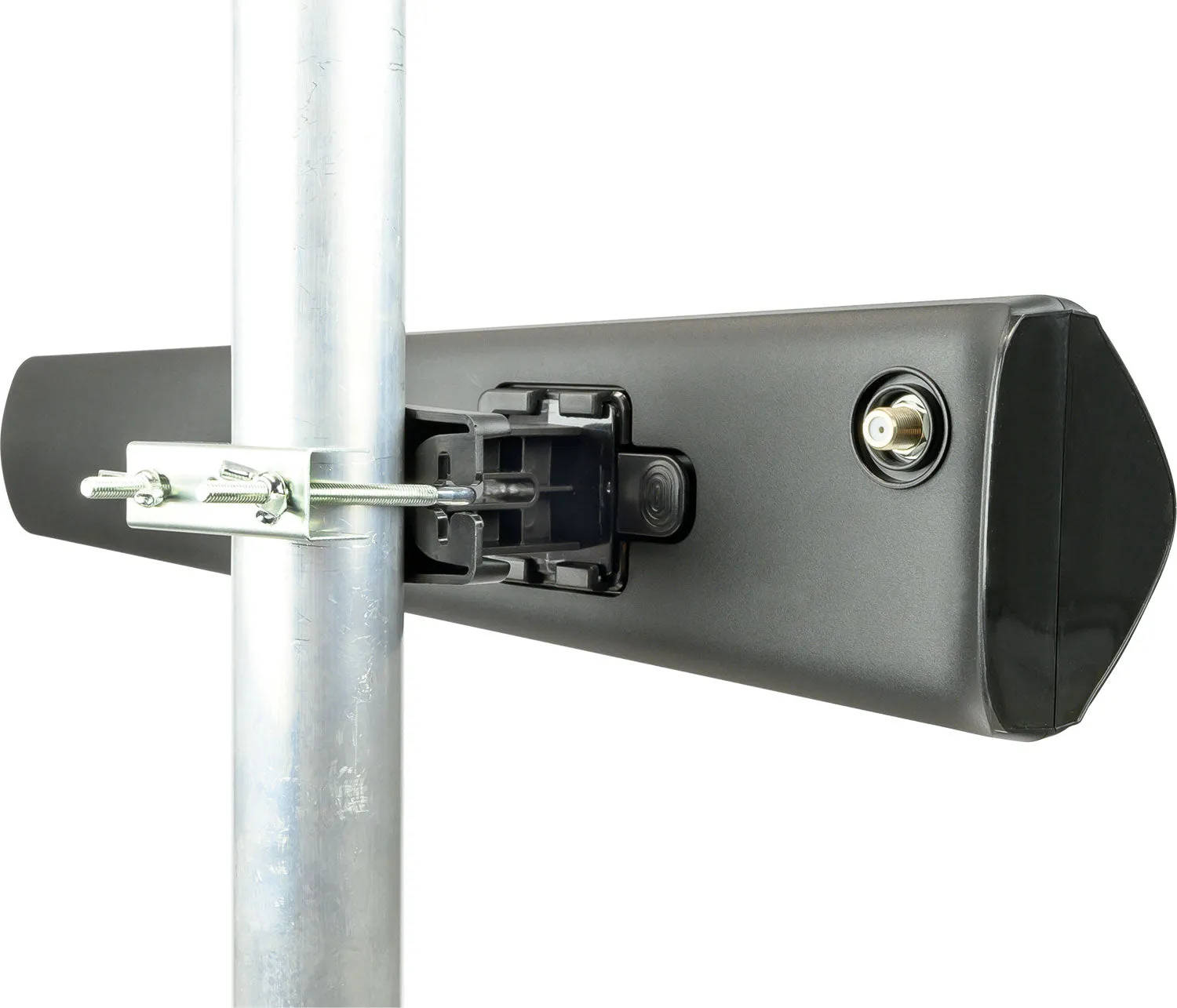 Schwaiger Antenna Esterna DVB-T2 DAB+ attiva nera
