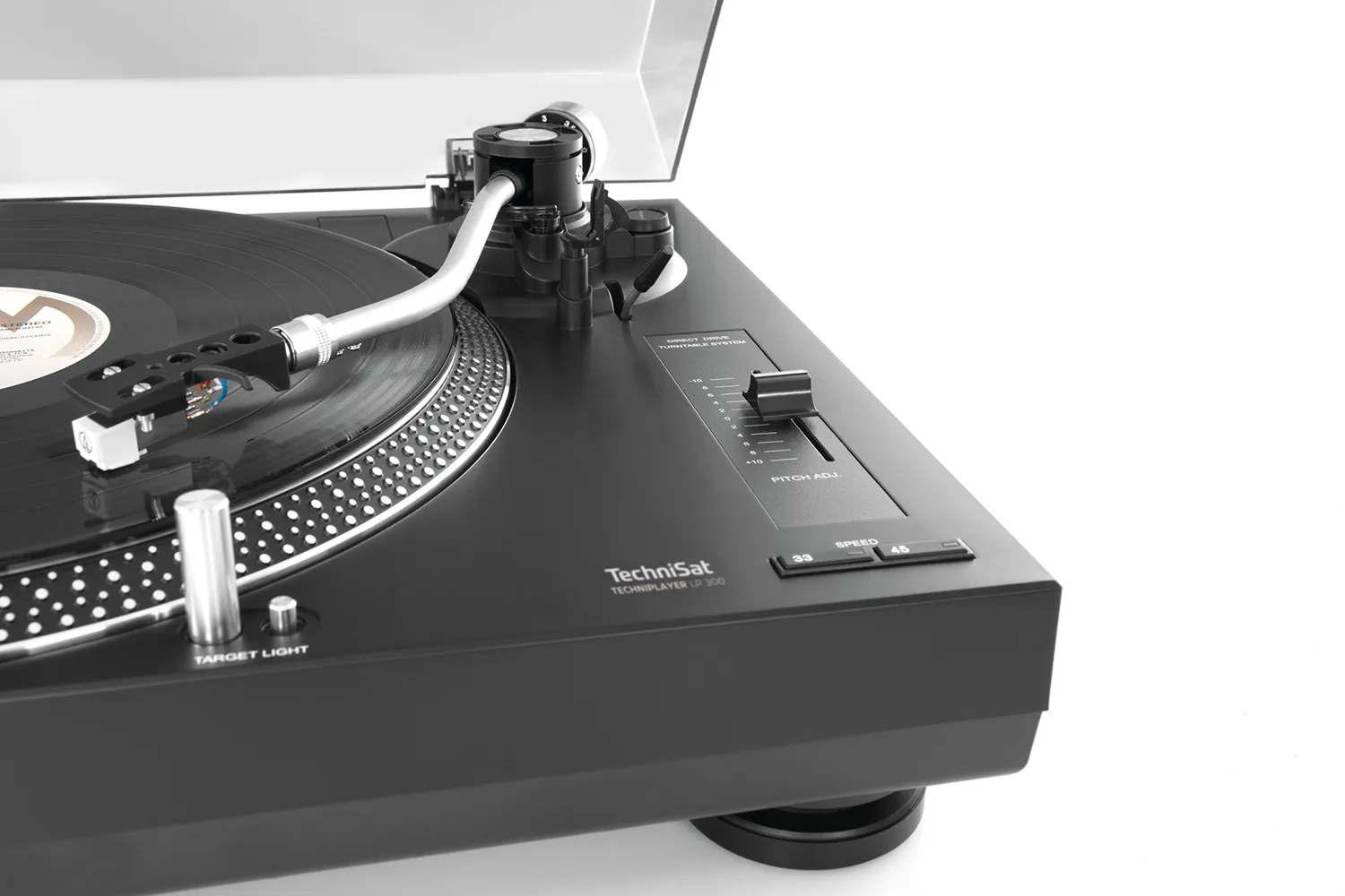 TechniSat TECHNIPLAYER LP 300 Giradischi Trazione Diretta Nero USB