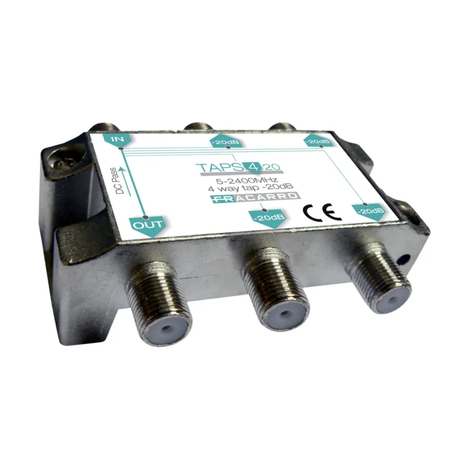 Fracarro TAPS420 derivatore 4 vie 20dB TV-SAT 5-2400MHz