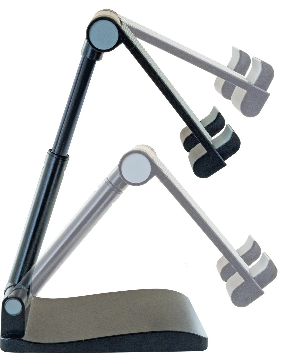 SCHWAIGER Supporto Smartphone Universale Regolabile Nero Pieghevole
