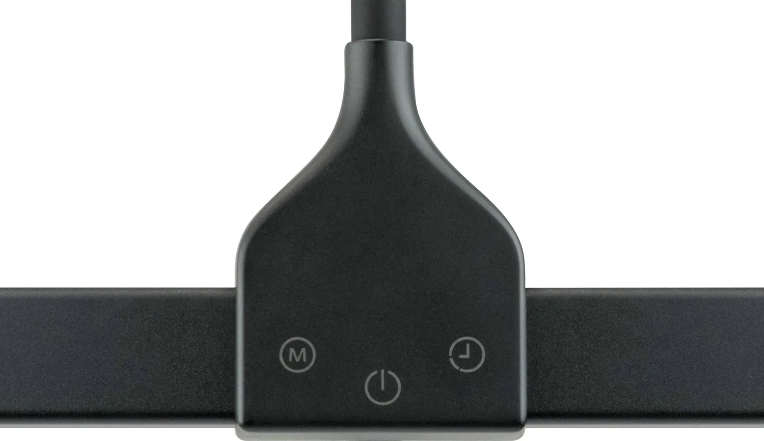 Schwaiger Lampada da Scrivania LED Collo Flessibile Nera USB 3 Luci