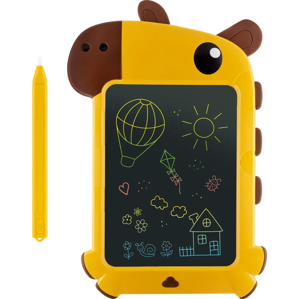 Schwaiger Giraffe lavagnetta LCD 10 pollici bianca colorata