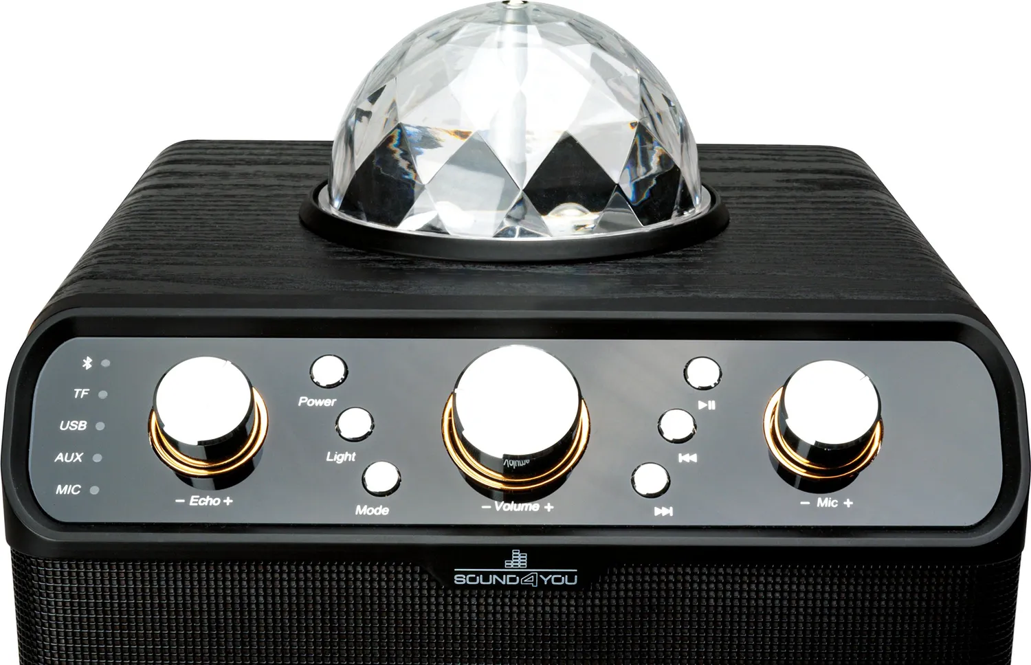 SCHWAIGER PSD30 Cassa Bluetooth 30W Nera Karaoke