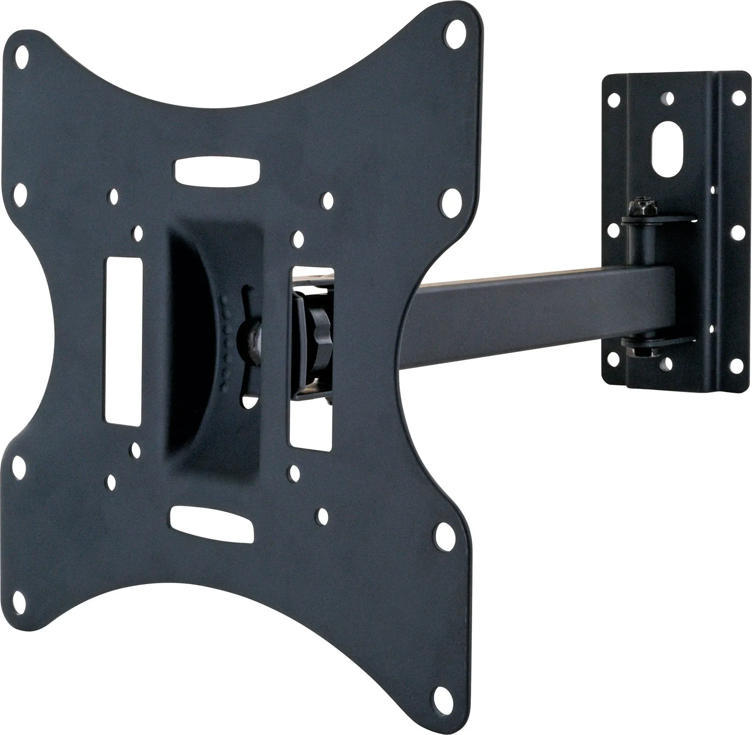 SCHWAIGER supporto TV a parete 23-42" snodabile nero