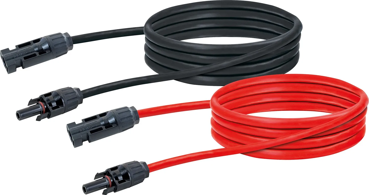 Schwaiger Prolunga Solare DC 1 m Set 2 Cavi IP67