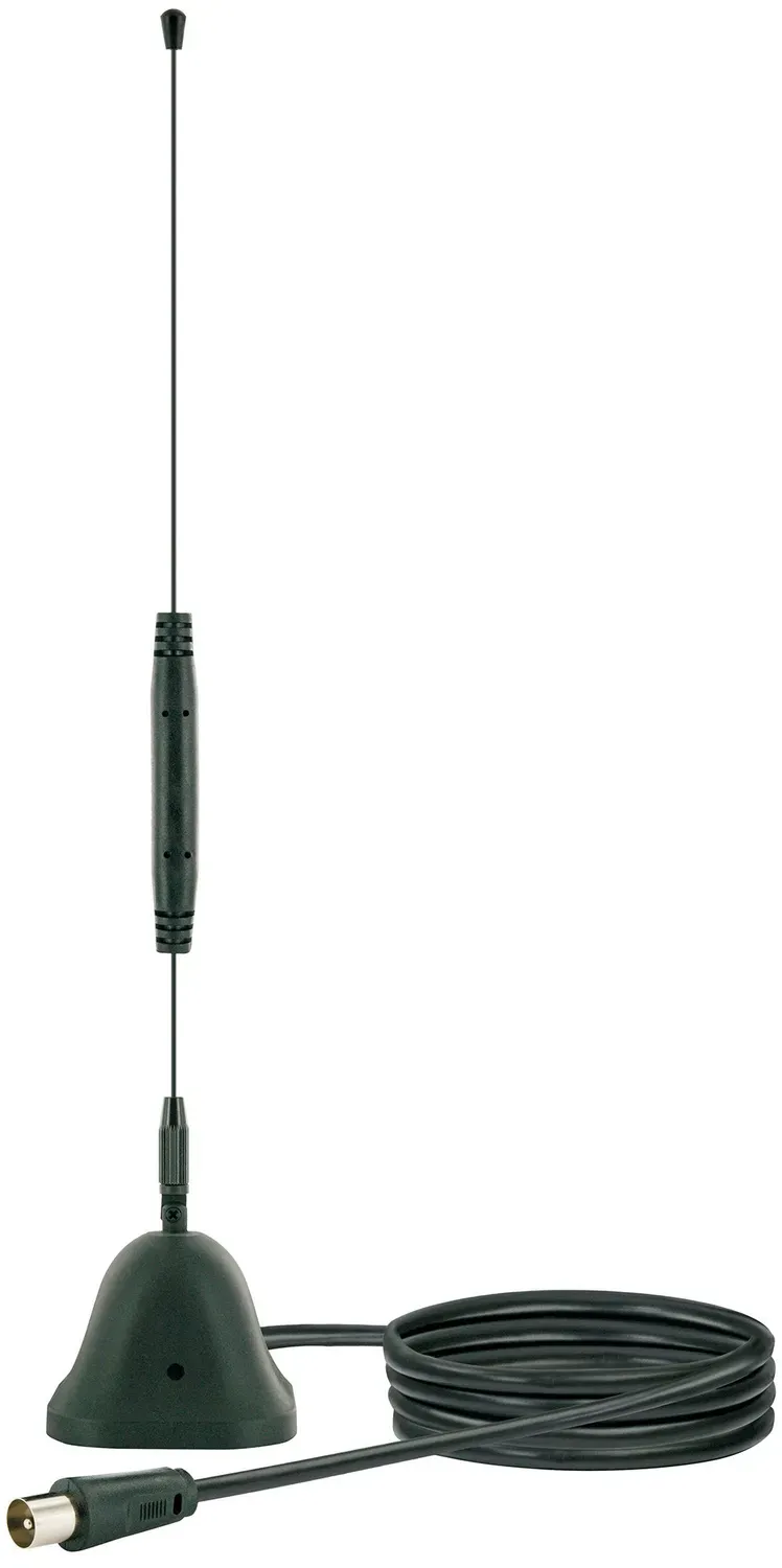 SCHWAIGER Antenna Interna DVB-T Stabantenne Passiva Nera DAB+