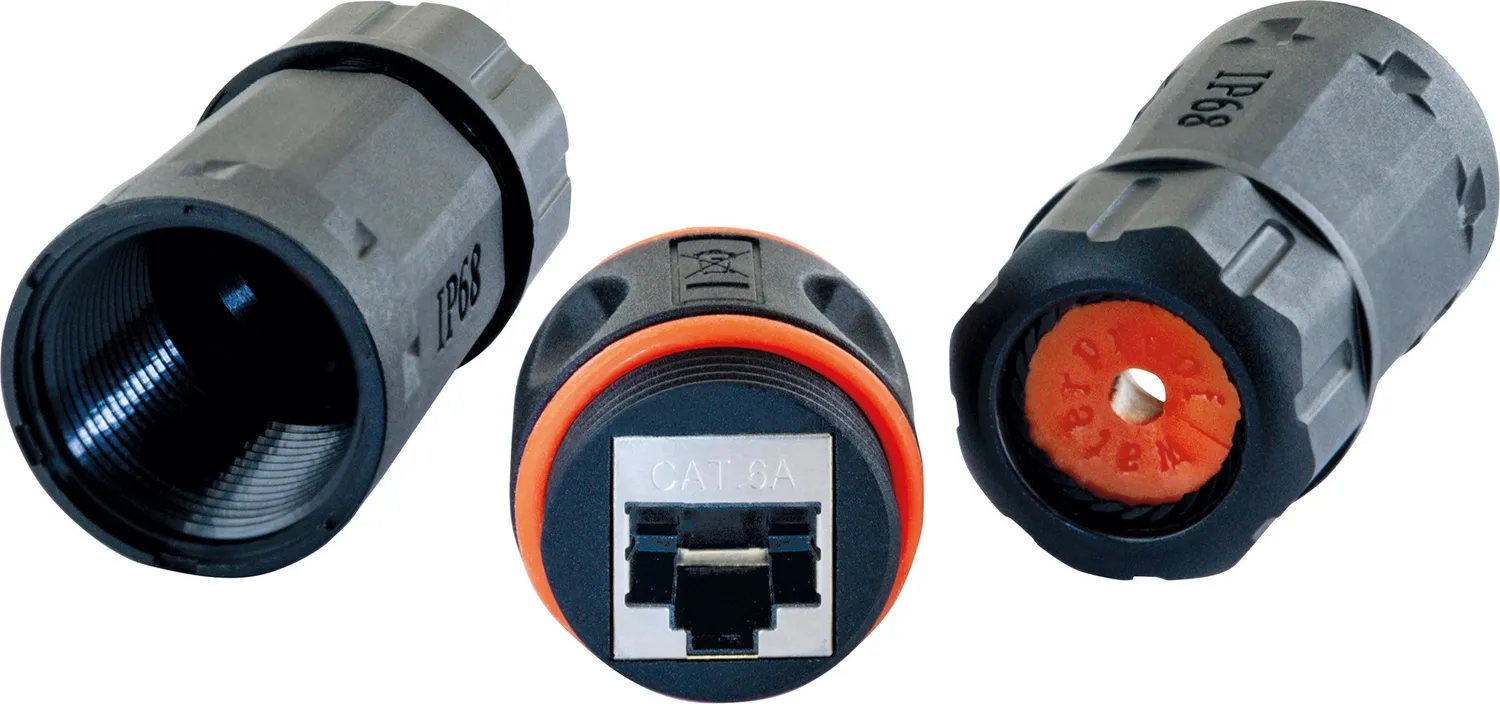 Schwaiger giunto rete Cat 6A RJ45 IP68 esterno
