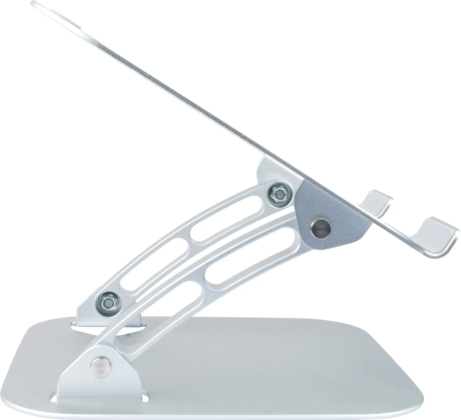 Schwaiger Supporto Laptop Pieghevole Alluminio argento