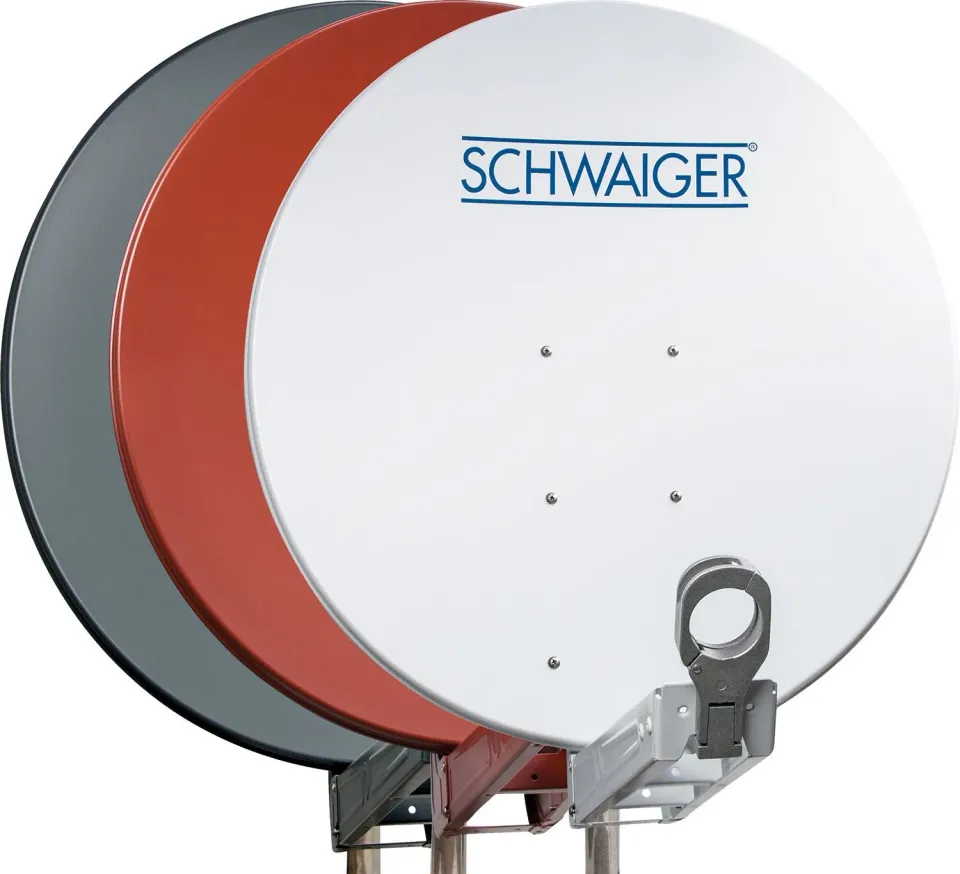 Schwaiger Parabola Satellitare 85 cm Alluminio Antracite