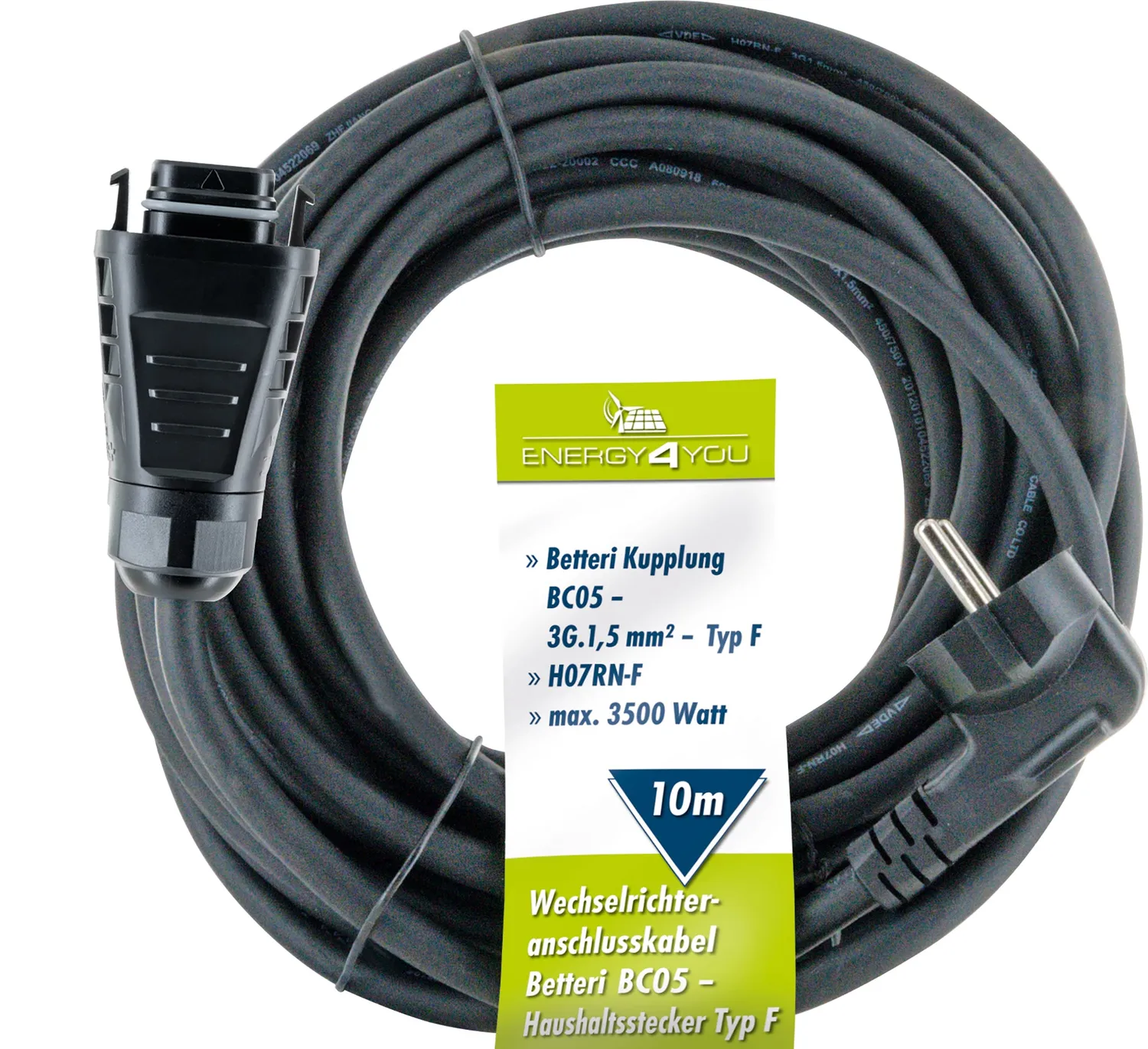 Schwaiger Betteri BC05 cavo inverter solare 10 m