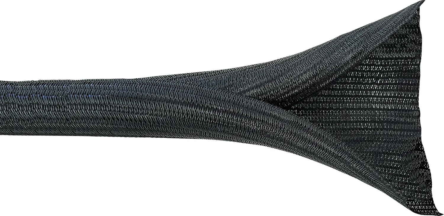 Schwaiger Guaina cavi 2 m bianca flessibile