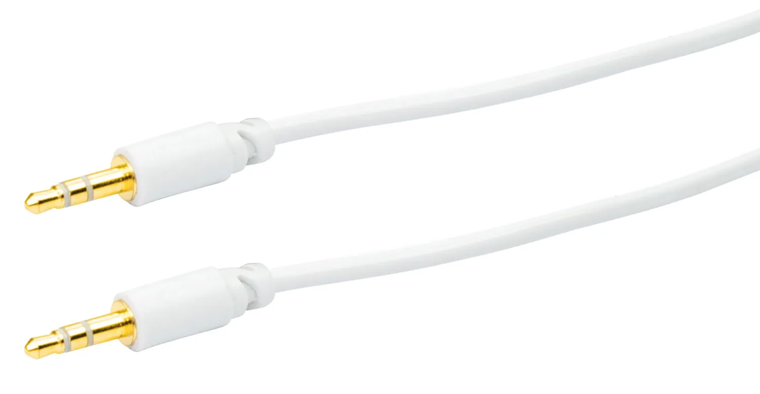 Schwaiger Cavo Audio Jack 3,5 mm 1,5 m Bianco Stereo