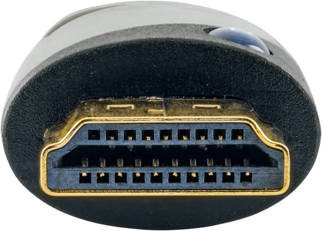 SCHWAIGER Cavo HDMI High Speed Ethernet Piatto Nero
