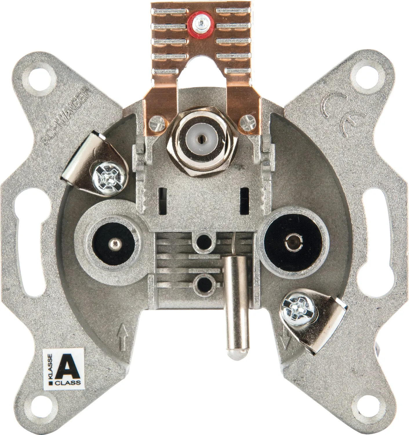 Schwaiger Presa Passante Banda Larga 16 dB DC-Block
