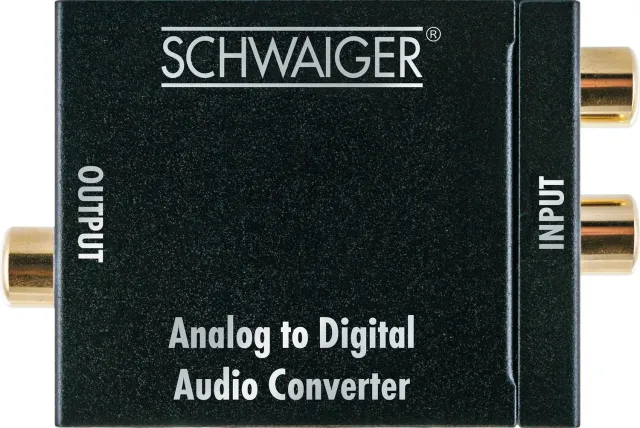 Schwaiger Convertitore Audio Analogico Digitale Toslink
