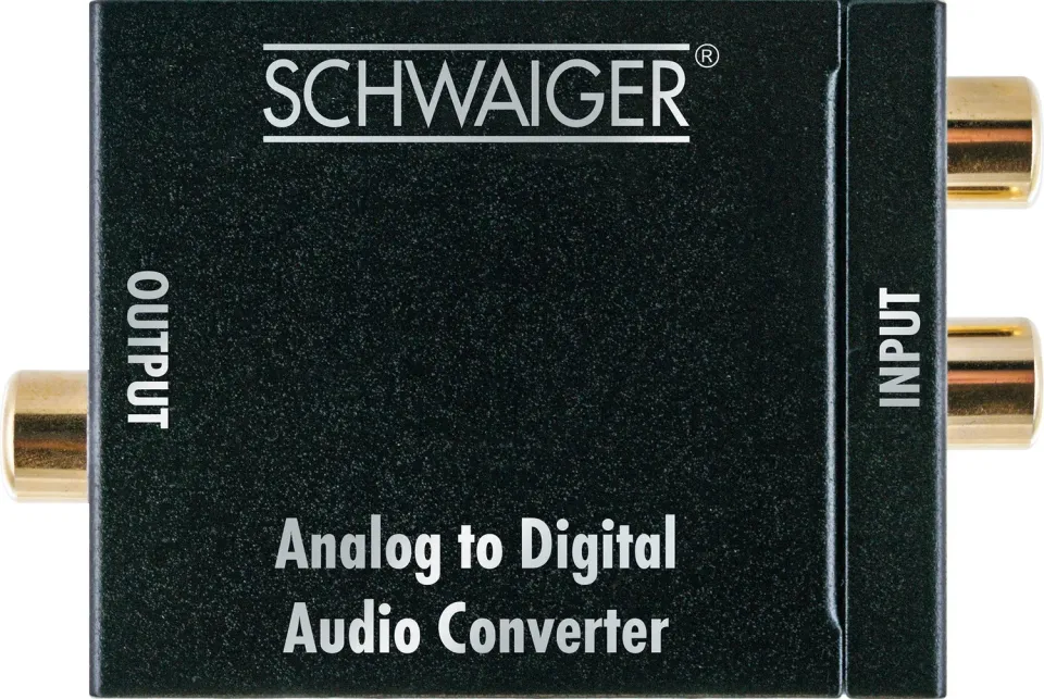 Schwaiger Convertitore Audio Analogico Digitale Toslink